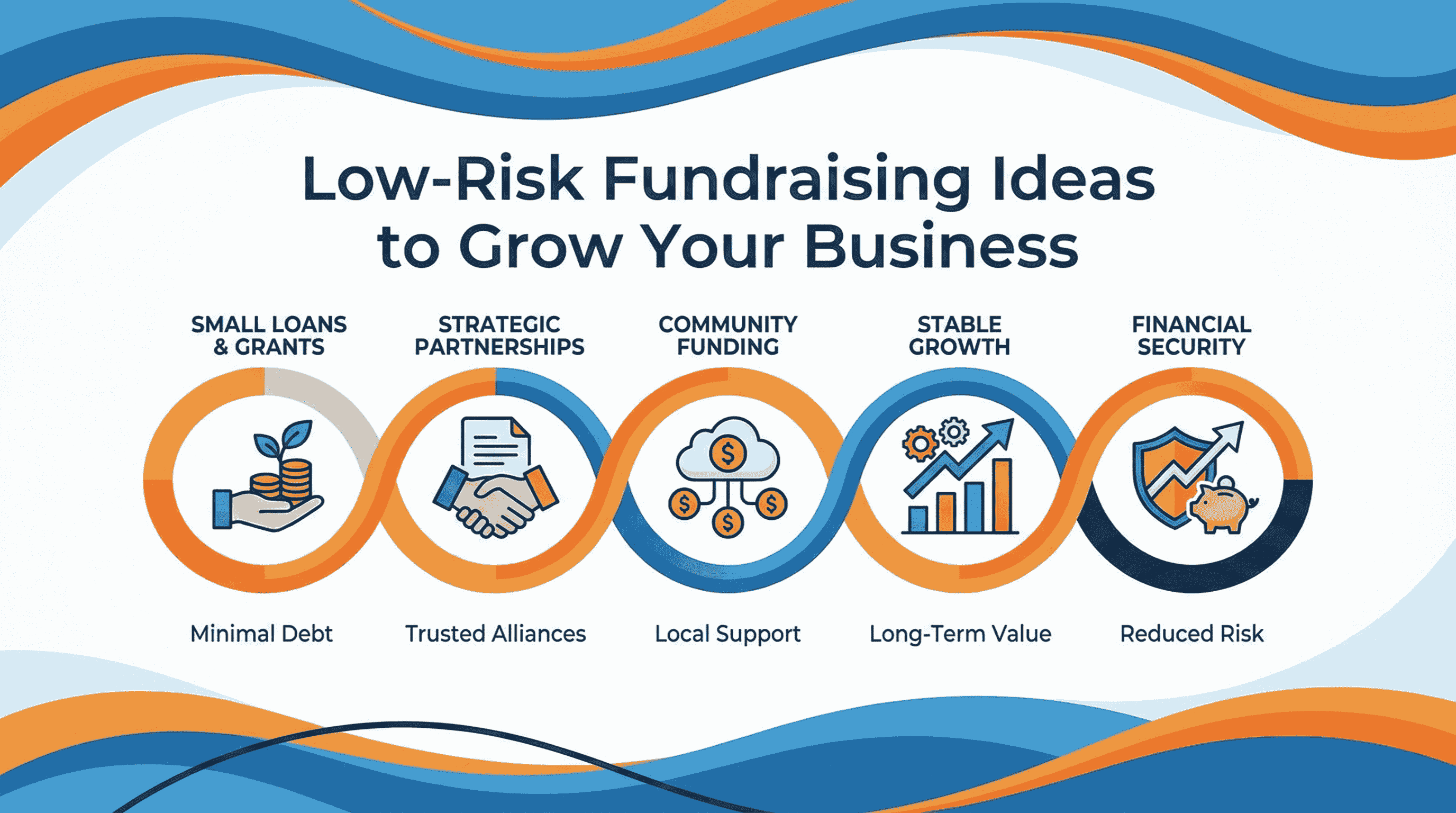 Low-Risk Fundraising Ideas to Drive Business Growth Without Losing Control