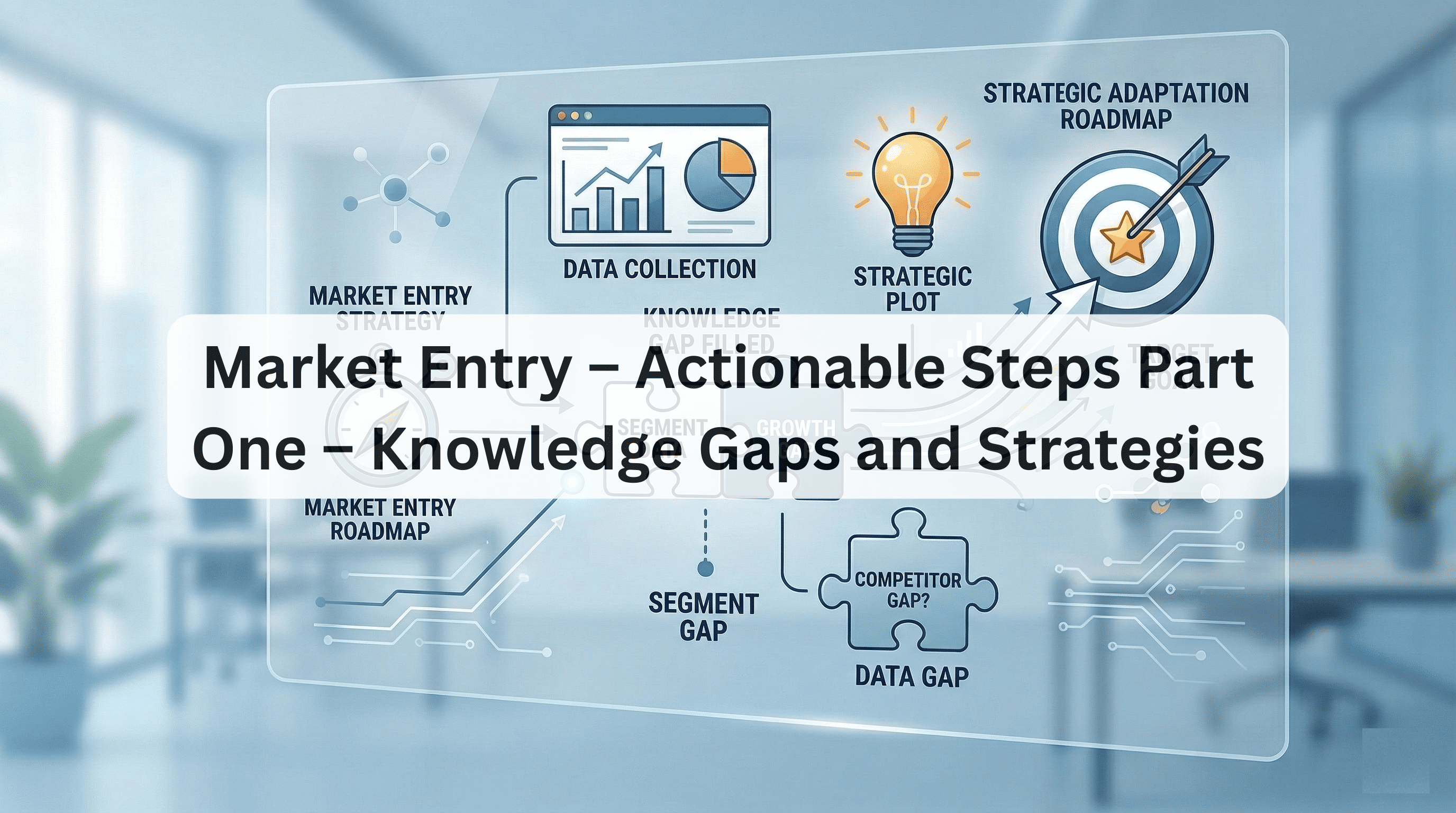 Market Entry – Actionable Steps Part One – Knowledge Gaps and Strategies